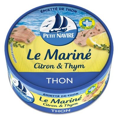 Thon le marine citron et thym 110g