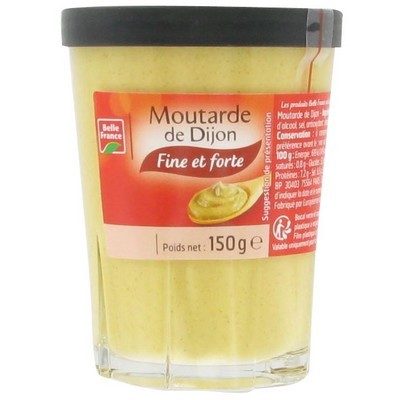 Moutarde de dijon fine et fort 150g