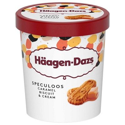 HAAGENDAZS Glace caramel speculoos cream 460ml