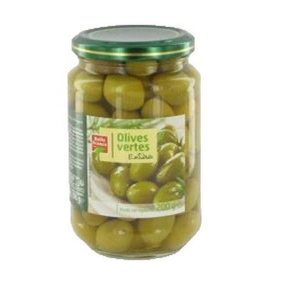 Olives vertes entières 200g