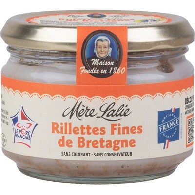 Rillettes fines de Bretagne 180g