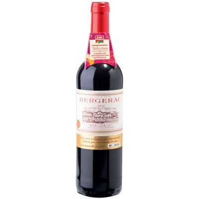 BELLE FRANCE Bergerac rouge aop rouge 13° 75cl