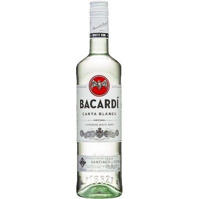 BACARDI Rhum blanc carta blanca 37.5° 70cl