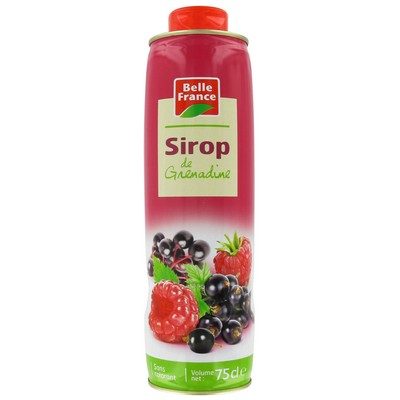 Sirop grenadine 75cl