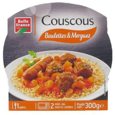 Couscous Boulettes/Merguez 300g