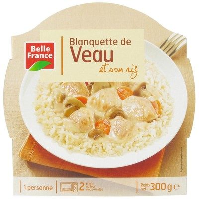 Blanquette veau/riz 300g