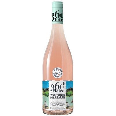 360° LOIRE Vin rose igp val de loire b