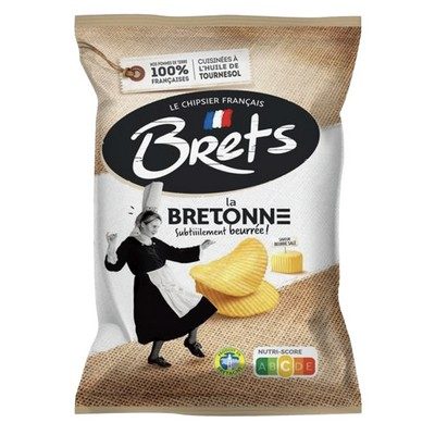 BRETS Chips aro beurre 125g