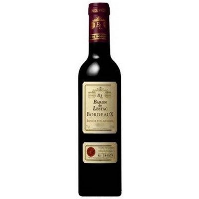 BARON DE LESTAC Bordeaux rge 13.5° 37.5cl