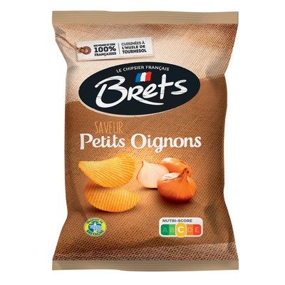 BRETS Chips saveur petits oignons 125g