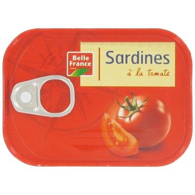 Sardines a la tomate 88g